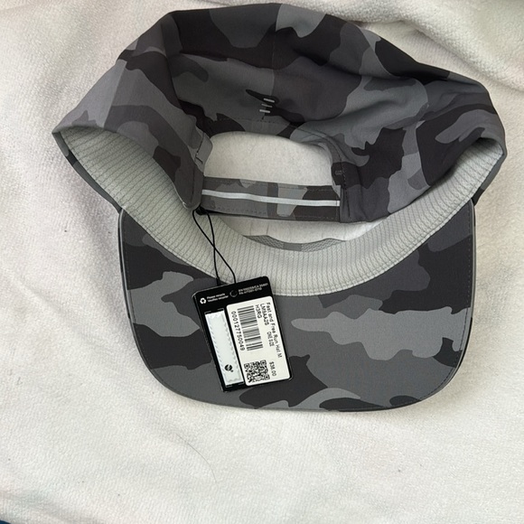 Lululemon Fast and Free Mens Run Hat *NWT Heritage 365 Camo Rhino Grey Multi - Picture 5 of 6